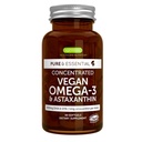 Igennus Vegan Omega-3 looduslik vetikaõli, DHA & EPA, sertifitseeritud puhas, taimsete rasvhapete lisand koos astaksantiini antioksüdandiga, 60 väikest softgels, 2 päevas, 30 serveerimist