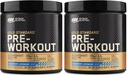 Optimum Nutrition Gold Standard Pre-Workout, D-vitamiin immuunsuse toetamiseks, kreatiini, beeta-alaniini ja kofeiiniga energia jaoks, Keto sõbralik, mustikalimonaadi, 30 serveerimist, (pakk 2)