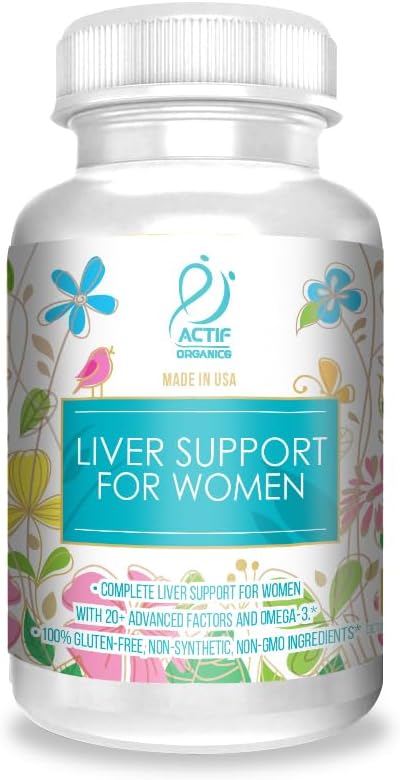 ACTIF Maksatoetus naistele, kellel on 20+ arenenud tegurit ja oomega-3 - mitte-GMO, valmistatud USAs, 90
