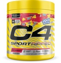 C4 Sport Ripped Pre Workout Pulber - Jolly Rancher Cherry - NSF sertifitseeritud sport - Elite Hüdratsioon - 200mg Kofeiin + Kreatiin + beeta-alaniin - elektrolüüdid ja energia - 20 Servings