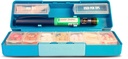 GMS Group Medical Supply, LLC Diabeetiline Pen Case & 7 Day Medicine Organizer - Diabeetiliste Tarvikute reisikomplekt - Glance Medicine meeldetuletus - hoiab uusi ja kasutatud nõelu ohutult - väikesed ja diskreetsed