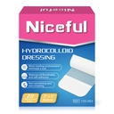 20 Count Hydrocolloid Bandages 2" x 2, Haava Kleitmine Väike hüdrokolloidgeel Bandages haavad, Haava Healing Bed Sore Bandage