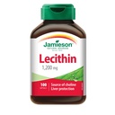 Jamieson Lecithin 1200 mg, 100 Softgels - Koliini maksa kaitse allikas