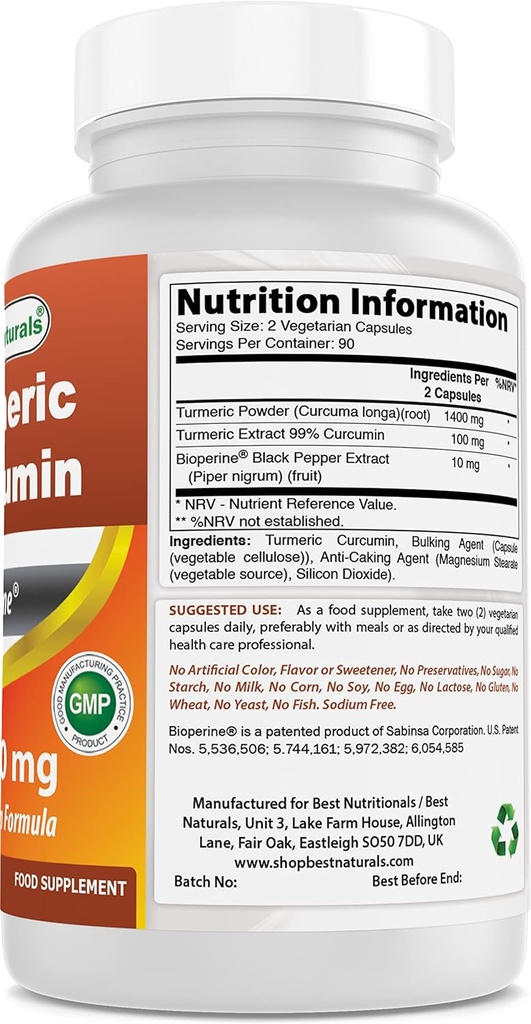 Kurkumiin 1500 mg ja atsetüül L-karnitiin 500 Mg