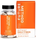 TULEVIK MEETOD Fiber Supplement, Acacia and Psyllium Husk Fiber Pills for Seedimine (60ct)
