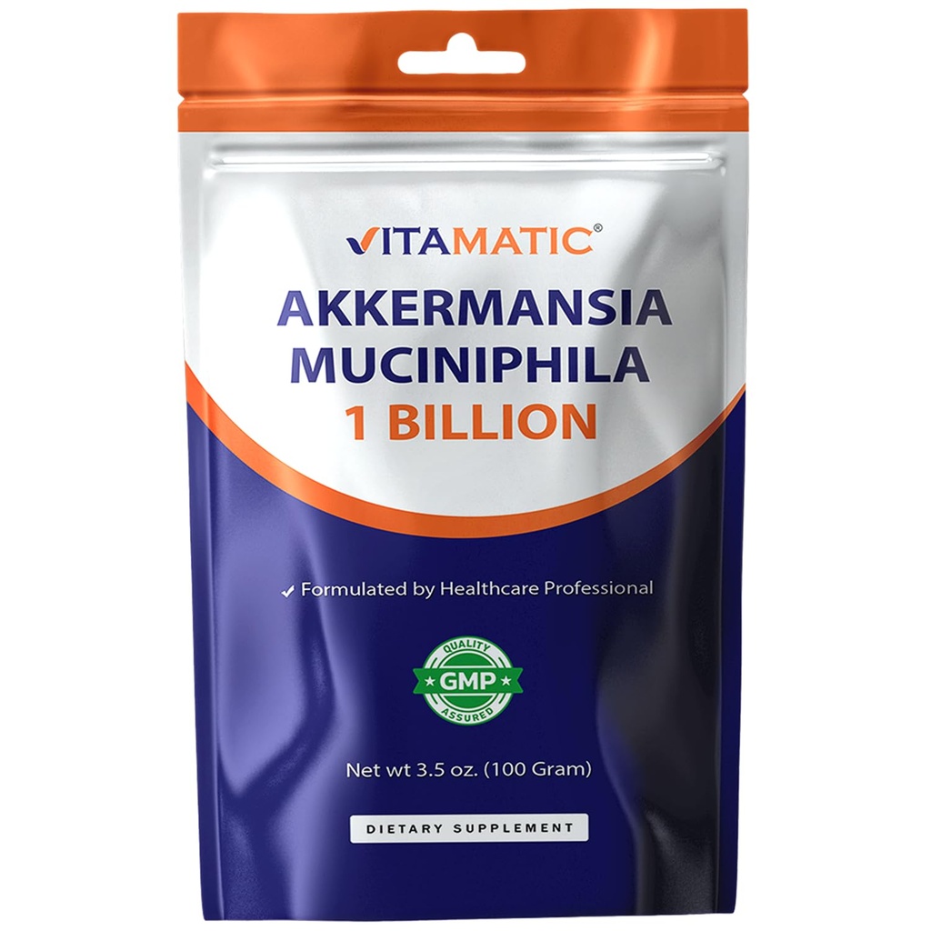 Vitamatic Akkermansia Muciniphila Soolestiku Tervis - 100 Gram Pulber