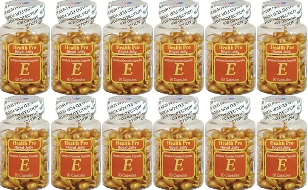 NU- Health Royal Jelly Vitamiin E niiskuskompleks (90 kapslit) - 24 pakendis