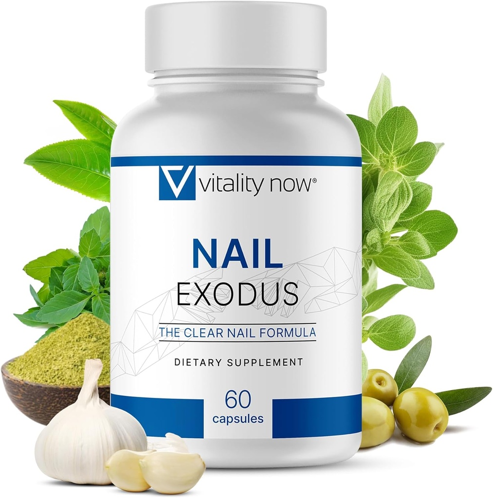 Küünte eksodus - Vitality Tervislikud küüned - Premium valem tervislikumate jalgade jaoks - 60 kapslit