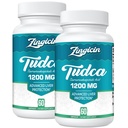 TUDCA täiendus 1200mg - 120 Veggie kapslit, võimsad TUDCA sappsoolad Maksa, seedehäired