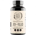 Joy-Filled Mood Support Supplement - 7 Herb Complex w / St. Johns Worts (120 Ct) | Stress Relief Supplement koos Rhodiola Rosea, Eleuthero | Aitab rahustada meelt ja keha | 100% taimepõhine Happy pillid