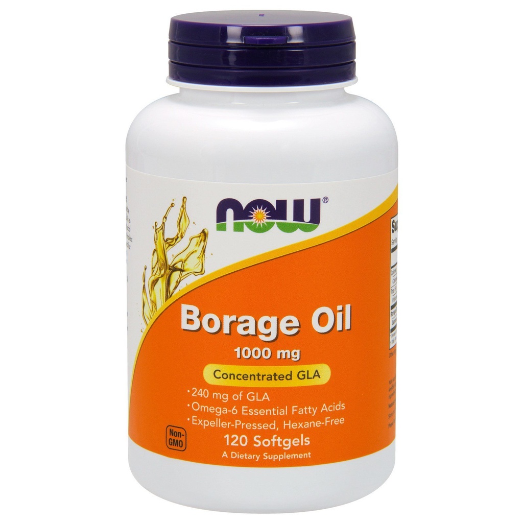 NOW Foods, Borage Oil 240mg 120 SGELS (Multi-Pack)