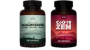Natural Rhythm Cardio Calm Bundle - Triple Calm Magnesium 150mg, 120 kapslit + CoQ10-ZEN (koensüüm Q10 + L-karnitiin + L-Theanine), 30 kapslit