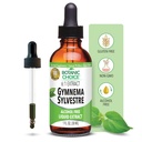 Gymnema Sylvestre-Liquid Extract, Alkoholivaba, Gluteenivaba, Non-GMO, Dropper, Pudel 1 oz