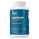 Dr Tobias Magneesium Bisglütsinaat, kõrge imendumine Magneesium Puhverdatud Kelaadi kompleks, 200 mg kapsli kohta, toetab energiat, lihaseid, luu ja liigeste tervist, mitte-GMO magneesiumilisandit, 120 kapslit