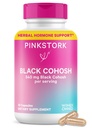 Roosa Stork Black Cohoshi toidulisandid naistele - 540 mg puhas must Cohosh perimenopausi, menopausi tugi - 30 kapslit
