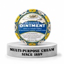 Rawleigh' ravimsalv: 4,5 oz Blue Tin, Adults & Kids: Topical Chest Rub külma, ninakinnisuse, väiksemate valude ja kampri, mentooli ja eukalüptiga, mitterasvane valem - pakend 1