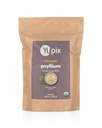 Yupik Organic Whole Husk Psyllium 8,8 Oz (6 pakk), 95% puhtus, lahustuv kiudaine, USDA sertifitseeritud, GMO-vaba, Kosher, Gluteenivaba, suhkruvaba ja rasvavaba, maitsestamata, taimepõhine