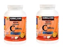 Kirkland Vitamiin C (500 mg), Tangy Orange, näritavad tabletid, 500 loend (pakk 2)