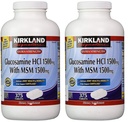 Kirkland Signature Glükoosamiin HCI (2. pakk) Extra Tugevus MSM (375 Count X 2)