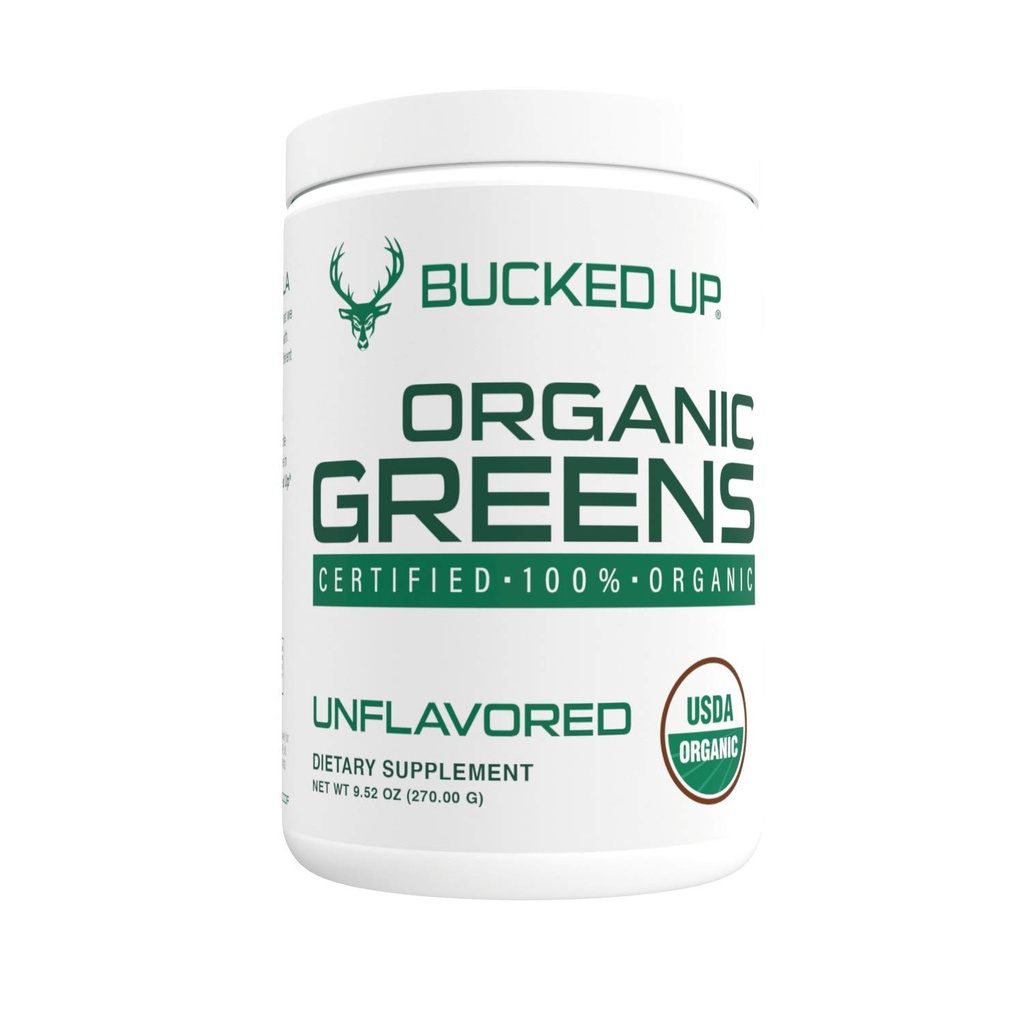 Rohelised Superfood Pulber Maitsestamata | 8 Kõige olulisemad segatud rohelised | Sertifitseeritud 100% orgaaniline | Chlorella, Spinach, Kale, Spirulina, Alfalfa, Broccoli, Nisu Rohi & Oder Grass | 30 SERV | 9.52 OZ