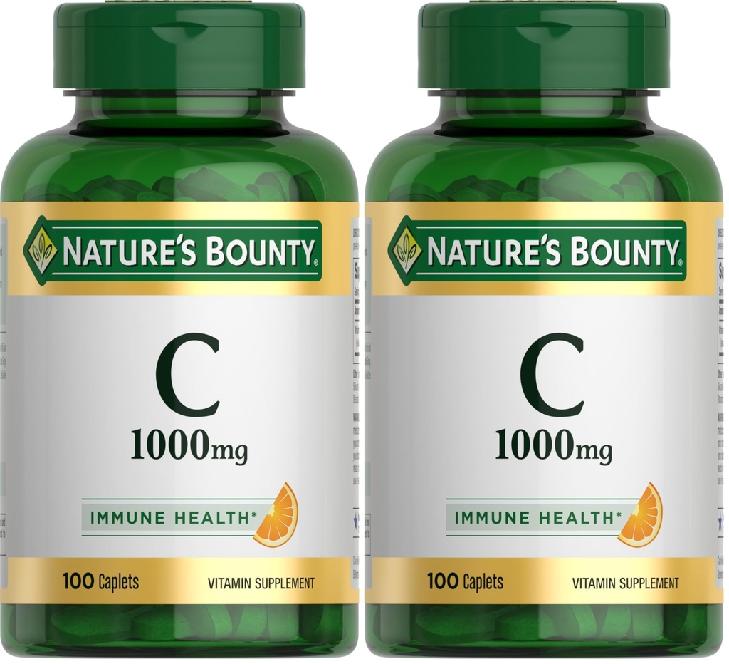 Looduse pearaha C 1000mg, immuunsuse tugisammas, võimas antioksüdant, 100 kapslit (pakk 2)