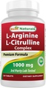 Parimad looduslikud Arginiini tsitruliini kompleks 1000 mg 120 tabletti