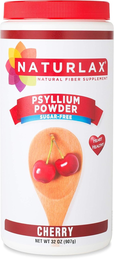 Kirss Maitsestatud Psyllium Husk, Suhkruvaba (32 oz)