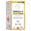 Enzymedica Aqua Biome Maksimaalne tugevus Omega 3 Kalaõli, 60 Softgels