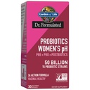 Aed elu Dr formuleeritud naiste pH probiootikumid 50 miljardit CFU, Pre + Pro + Postbiootikumid - seedetrakti, immuunsuse ja vaginaalse toetuse, kartuli, akaatsia, postbiootilised metaboliidid, 30 päeva pakkumine