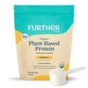 Edasine toit Orgaaniline Veganvalgu Pulber Vanilla - 20 g taimset valku, orgaanilist valgupulbrit seente ja merevetikatega, Vegan, Non GMO, Gluteenivaba, Piimavaba 19.05 Oz