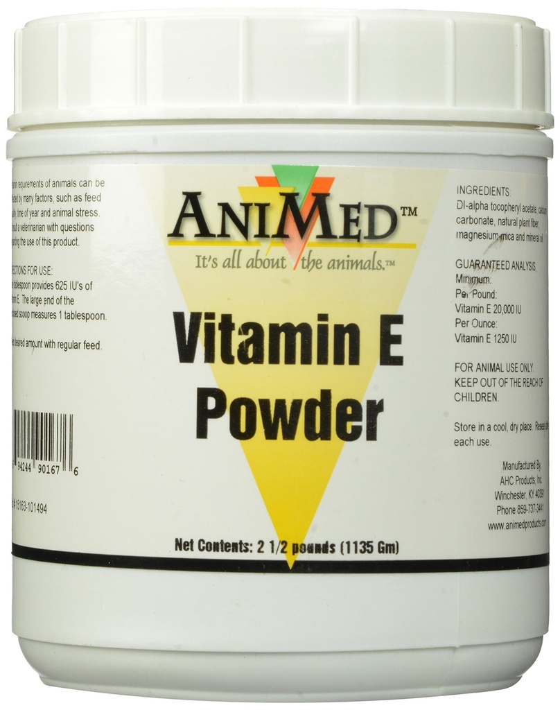 ANIMED E-vitamiini pulber hobustele, 2,5 naela