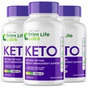 Rize labs - - Trim Life Labs Keto kapslid - Kaalulangus pillid - Toetada maksimaalse tugevuse valem, Keto + ACV Supplement (180 kapslit)