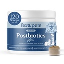 Fera Pets Postbiootikumid Plus Prebiootikumid koertele ja kassidele - koos libeda Elmiga - edendab optimaalset seedetrakti tervist ja põletikulist vastust - suurendab immuunsust - 120 Scoops