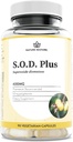 Nature Restore S.O.D. Superoxide Dismutase Supplement, 4,000 IU SOD-Like Activity, Vegan, 90 Capsules, Non-GMO, Gluten Free