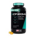 JYM Supplement Science Omega JYM Fish Oil 2800mg, High Potency Omega 3, EPA, DHA, DPA aju, südame ja liigeste toetamiseks 120 Soft Gels
