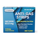 Anti Gas Relief 10 Strips | Mint Maitse Suukaudne Lahustumatu Puhutav Vabastusribad | Kiire gaasivabastus täiskasvanutele | Tõhus Puhumine Abi naistele | Simethicone Anti Bloating naistele