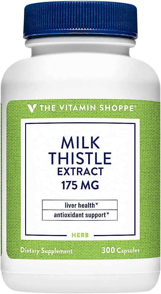 Vitamiin Shoppe Milk Thistle ekstrakt 175 MG (300 kapslit)