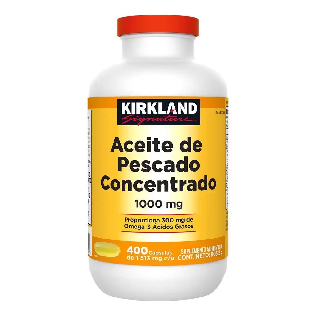 Kirkland Allkiri Kalaõli 1000mg, 400 Count