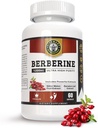 Berberine HCL 1200mg Premium, Ultra High Purity, Pure 60 Kapslid - Berberine Supplement, toetab immuunsüsteemi, Berberine Plus täiustatud Bitter Melon Fruit & Banaba Leaf Extract