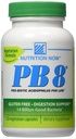 Nüüd PB 8 Pro-Biotic Acidophilus kapslid, taimetoitlased, 120-kohalised pudelid 60 serveerimist