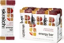 SKRATCH LABS Energy Bar | Maapähklivõi + maasikad (12 pakki) | Taimepõhine tervislik suupisted | Madal suhkur - 5 g valku | mitte-gmo, gluteenivaba, sojavaba, vegan, kosher