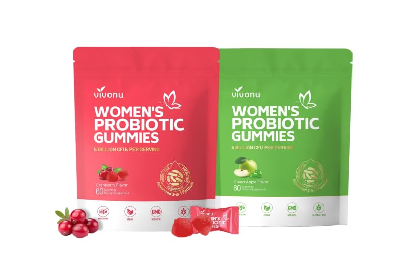 VivoNu Viginal Probiotics for Women, Women Probiotic Gummies