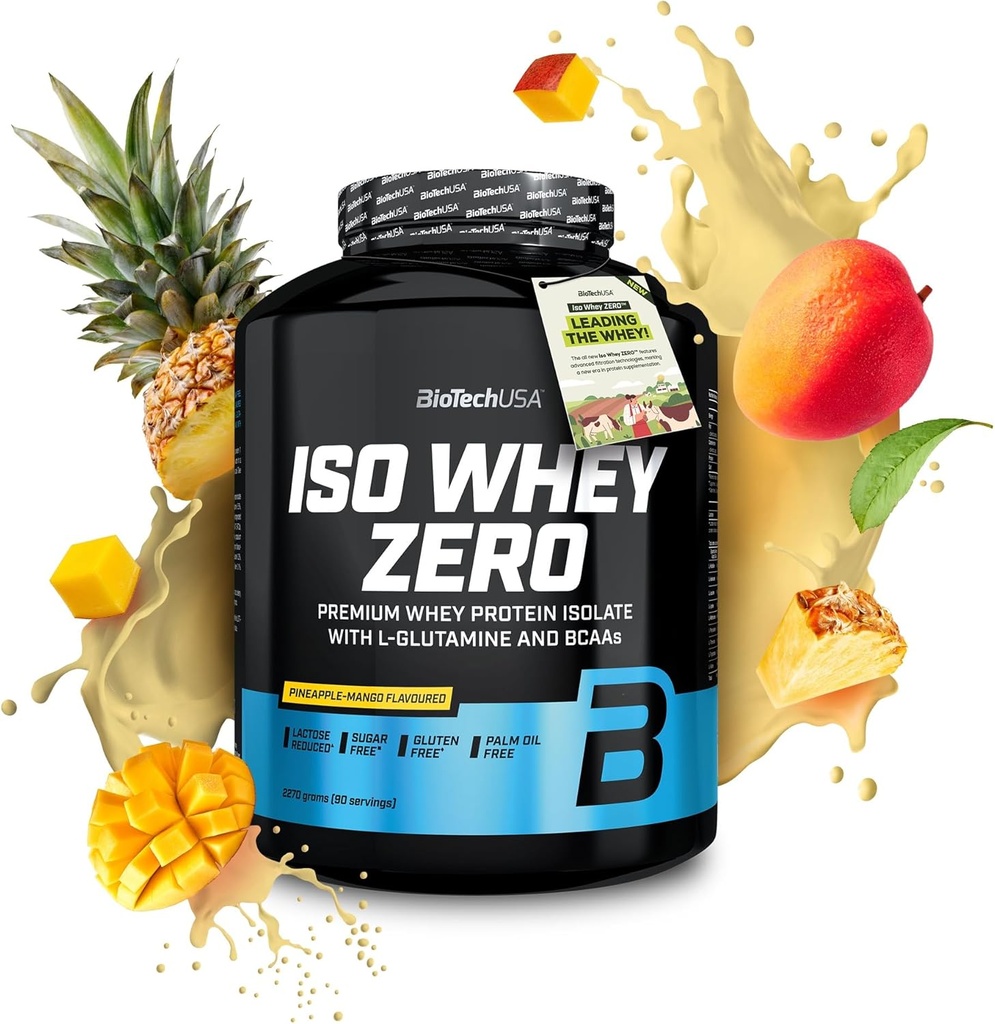 Biotech USA Iso Whey Zero 2,27 kg Ananass Mango BiotechUSA