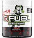 G Fuel Goth GF Energiajoogipulber, Pre Workout Kofeiinipulber, energiapulber Joogisegu hasartmängudeks, Suhkruvaba fookus Amino, Vitamiin + Antioksüdandid, 9,9oz (Blackberry Apple, 40 Servings)