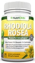 Rhodiola Rosea - 500mg - 180 Vegan Kapslid - 3% Rosavin 1% Salidroside Extract - Non-GMO - Black Pepper täiustatud imendumiseks - 6 kuu tarne - täiendus energia ja vastupidavus