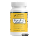 Uuritud toitained MycoPul - Advanced Mycotoxin Binder Complex, Zeolite Detox, Humic Acid, Fulvic Acid & Activated Charcoal for GI Tract Detox, kliiniliselt uuritud hallitussideained, 30 kapslit
