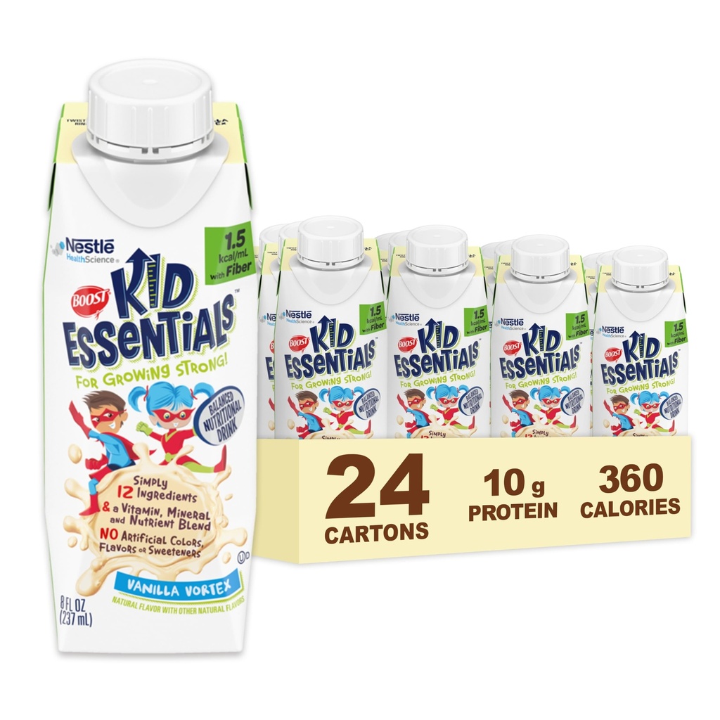 BOOST KID ESENTIALS 1.5 koos Fiber, Vanilla Vortex