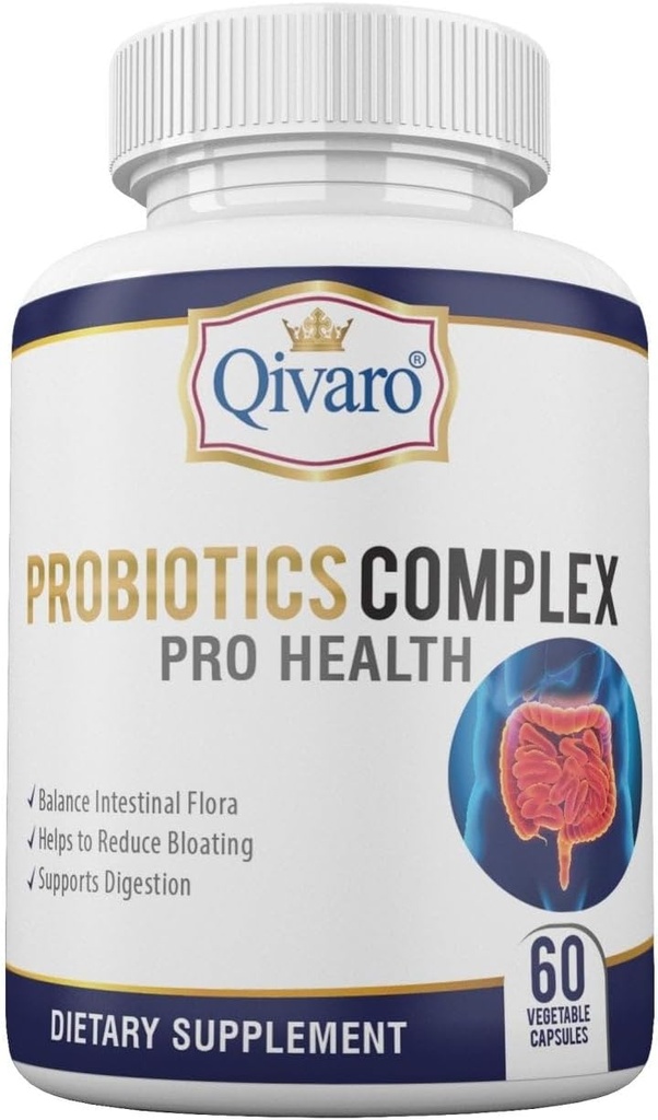 Probiootikumide kompleks Pro Health - seedetrakti tasakaal ja immuunsuse tugi - looduslik ja orgaaniline lisand - igapäevane probiootiline tugi - Vegan ja GMO - valmistatud USA-s - 60 kapslit