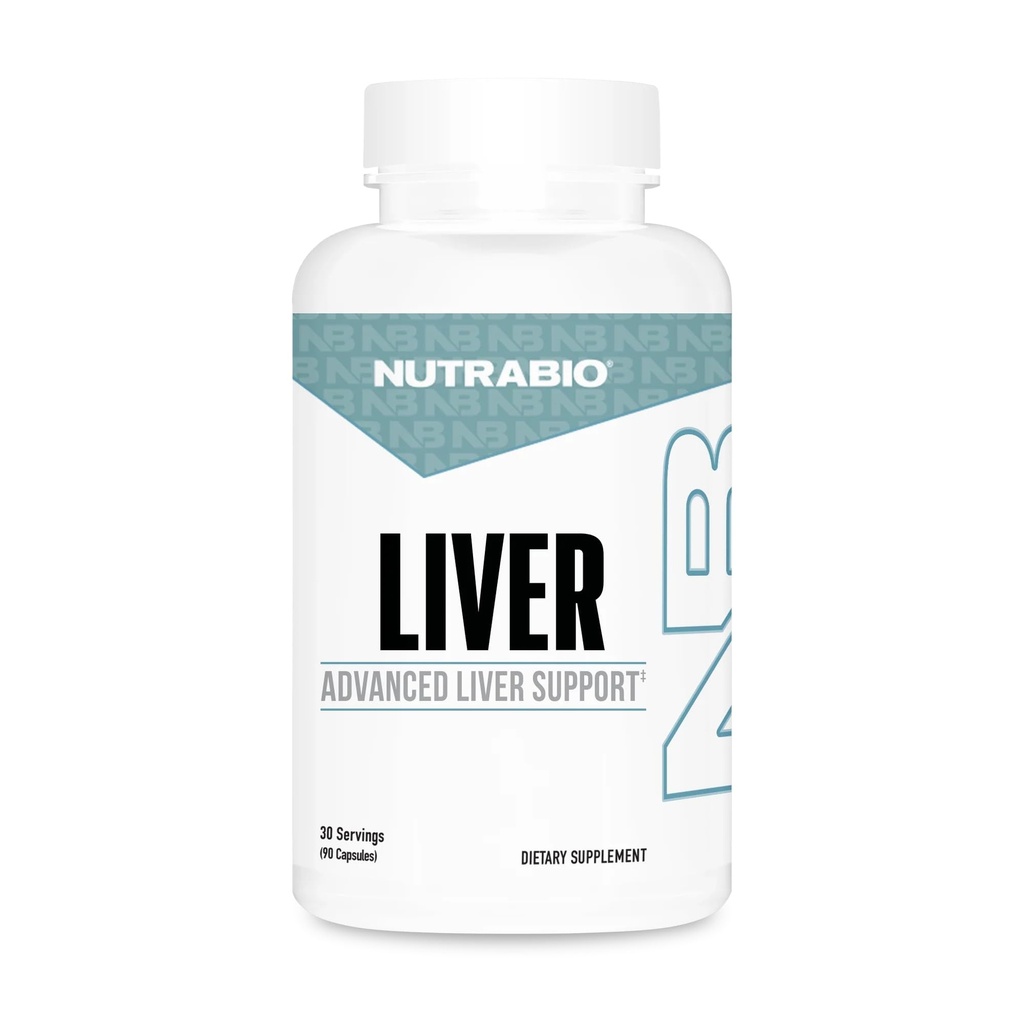 NutraBio Maksalisand - täiustatud maksatoetus antioksüdantide, piimaohaka maksa detoksi, glutatiooni, Tudca - soodustab maksa puhastamist ja parandamist - 90 kapslit