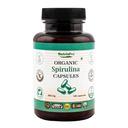 USDA Orgaaniline Spirulina kapslid - 100% puhas vegan toidulisand, mitte-GMO, gluteenivaba, kemikaalivaba, (120)
